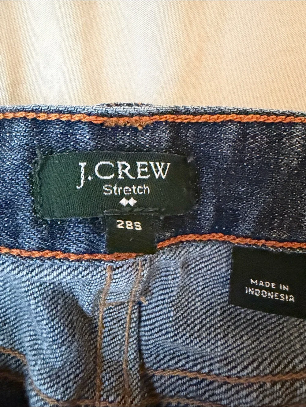 J. Crew Matchstick Straight leg Jeans